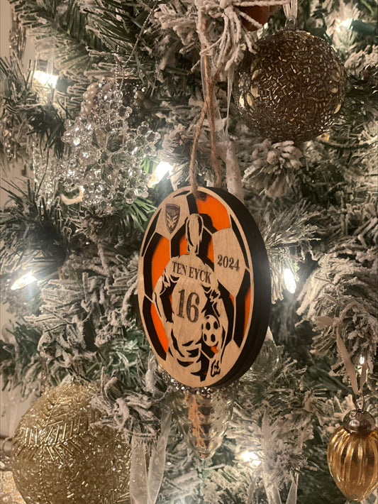 Wichita Wings Christmas Ornament